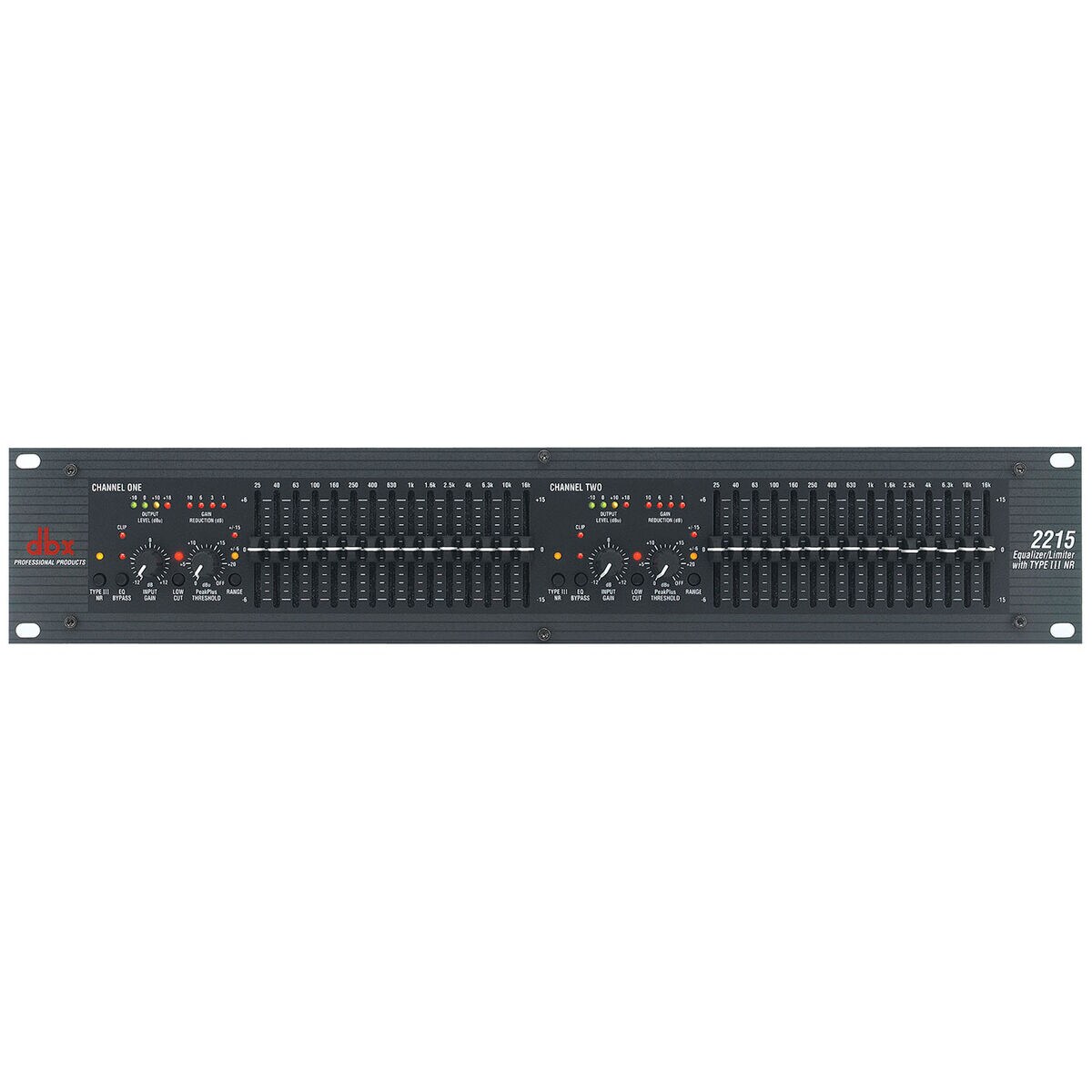 dbx 2215 Dual 15Band Graphic Equalizer / Limiter